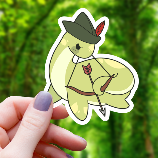 Loch Ness Monster Ranger Class Sticker