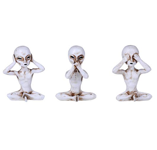 Hear, See, and Speak No Evil Alien