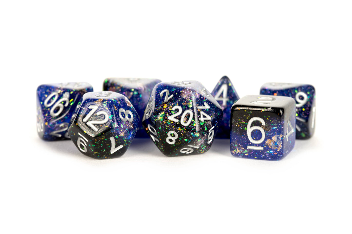 Eternal: Purple/Blue - Resin Polyhedral D&D Dice Set