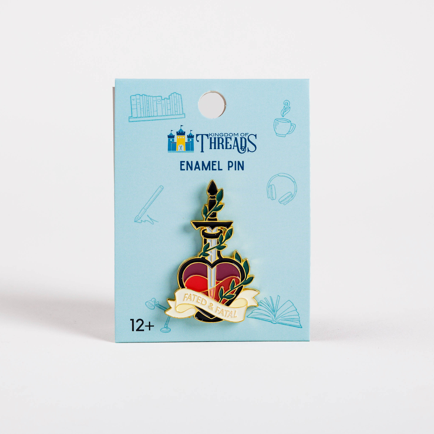 Fated & Fatal Enamel Pin