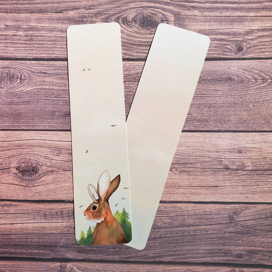 Jackalope Pine Tree 2x8 Bookmark