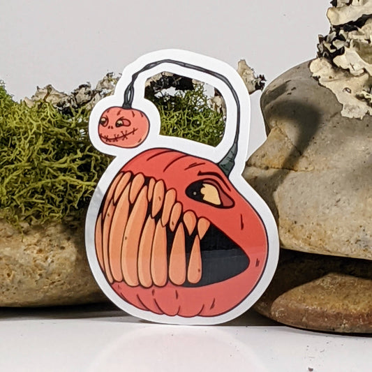 Pumpkin Mimic Tabletop Gaming Monster Sticker - 2.5"