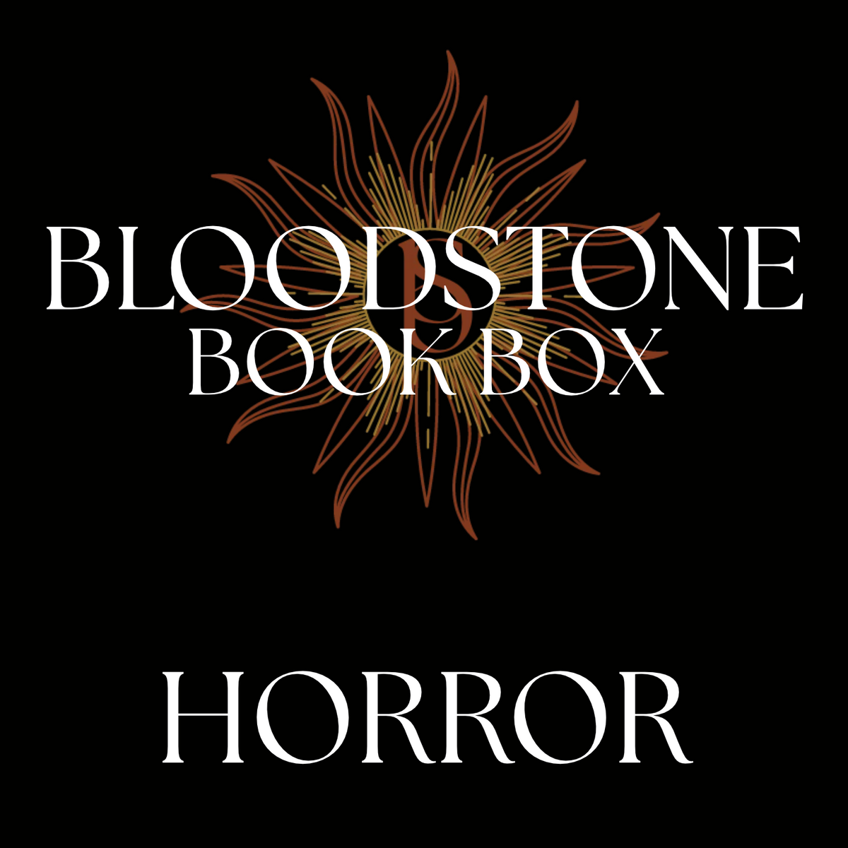 Bloodstone Horror Book Box