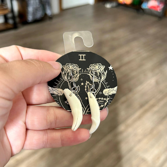 Coyote Teeth Earrings