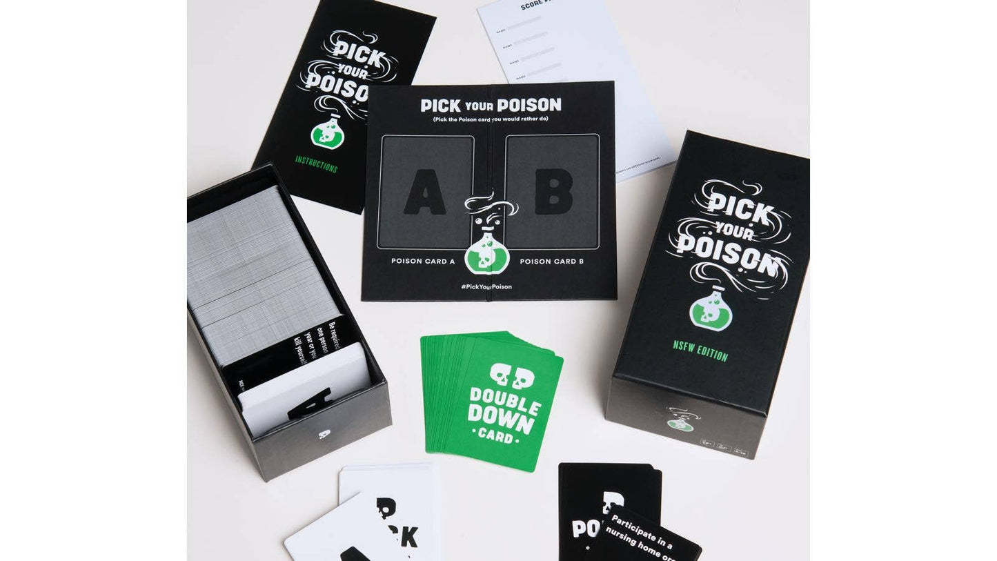 PICK YOUR POISON: After Dark Edition – Adult Party Card Game
