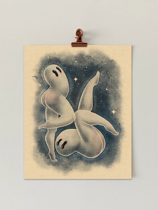 Fresno Nightcrawlers Pinup Art Print 8x10