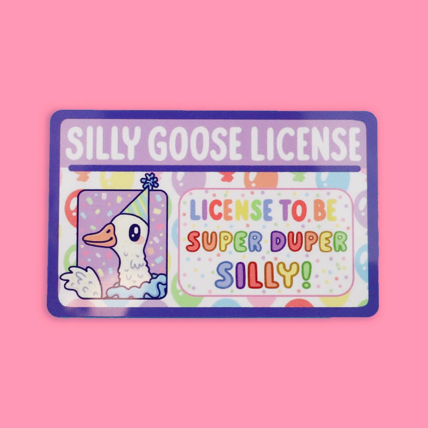 Silly Goose License Fake License
