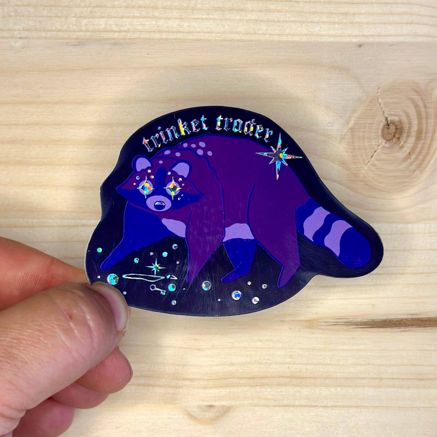 Trinket Trader Holographic - Sticker