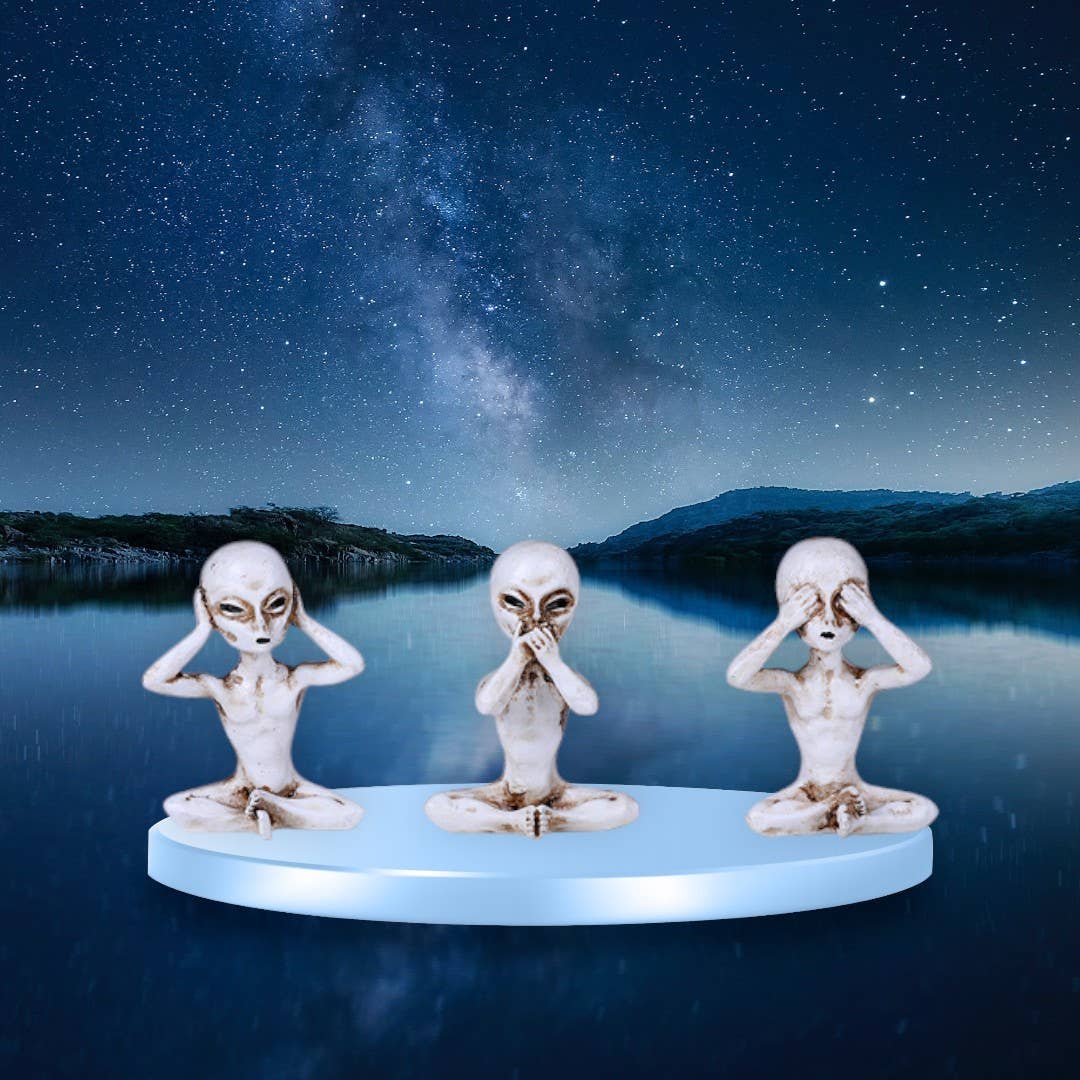 Hear, See, and Speak No Evil Alien