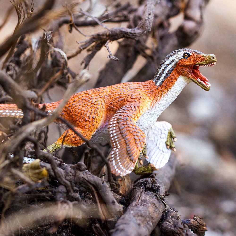 Feathered Velociraptor Figurine Toy