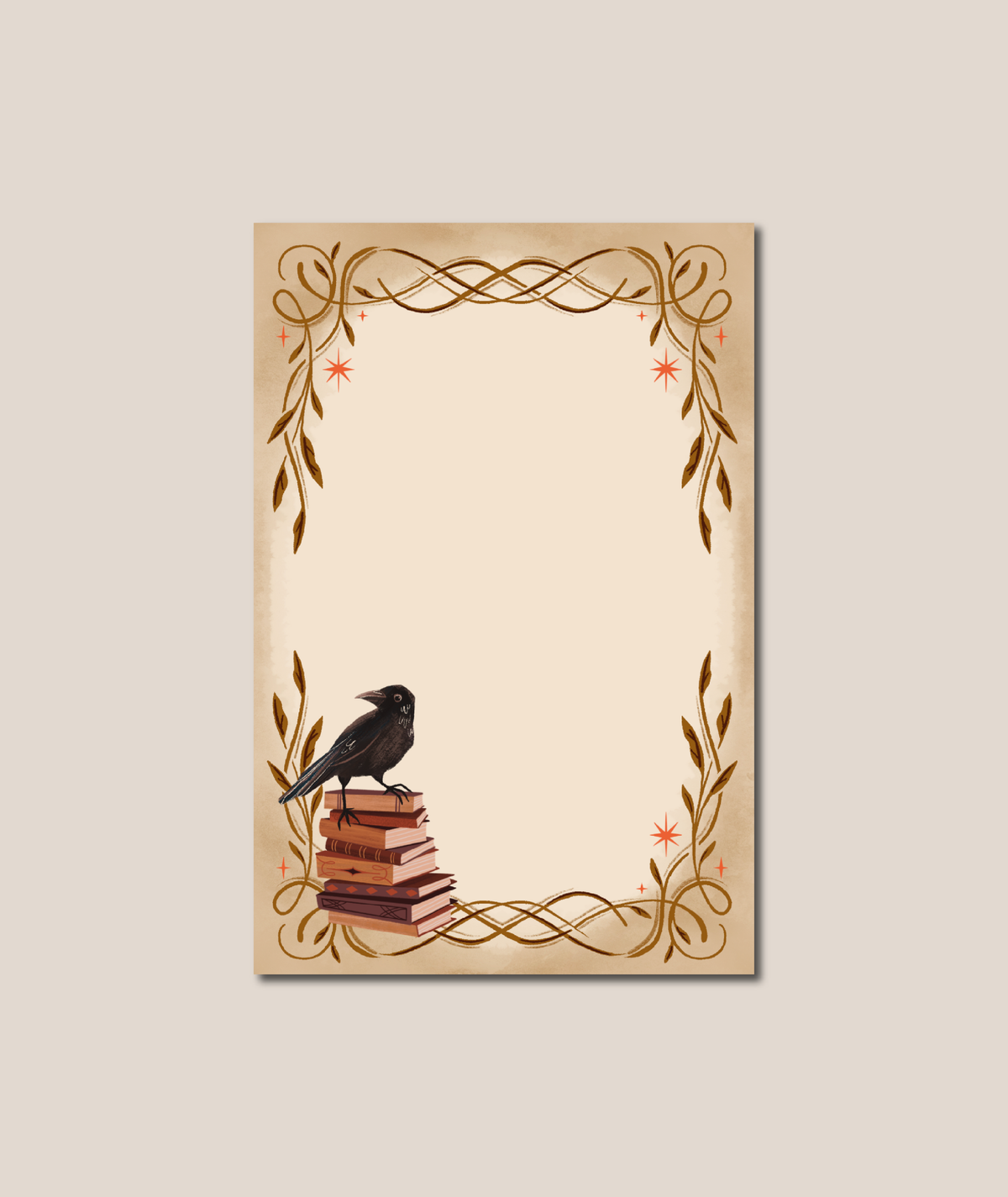 Harbinger & Books - 4x6 Notepad