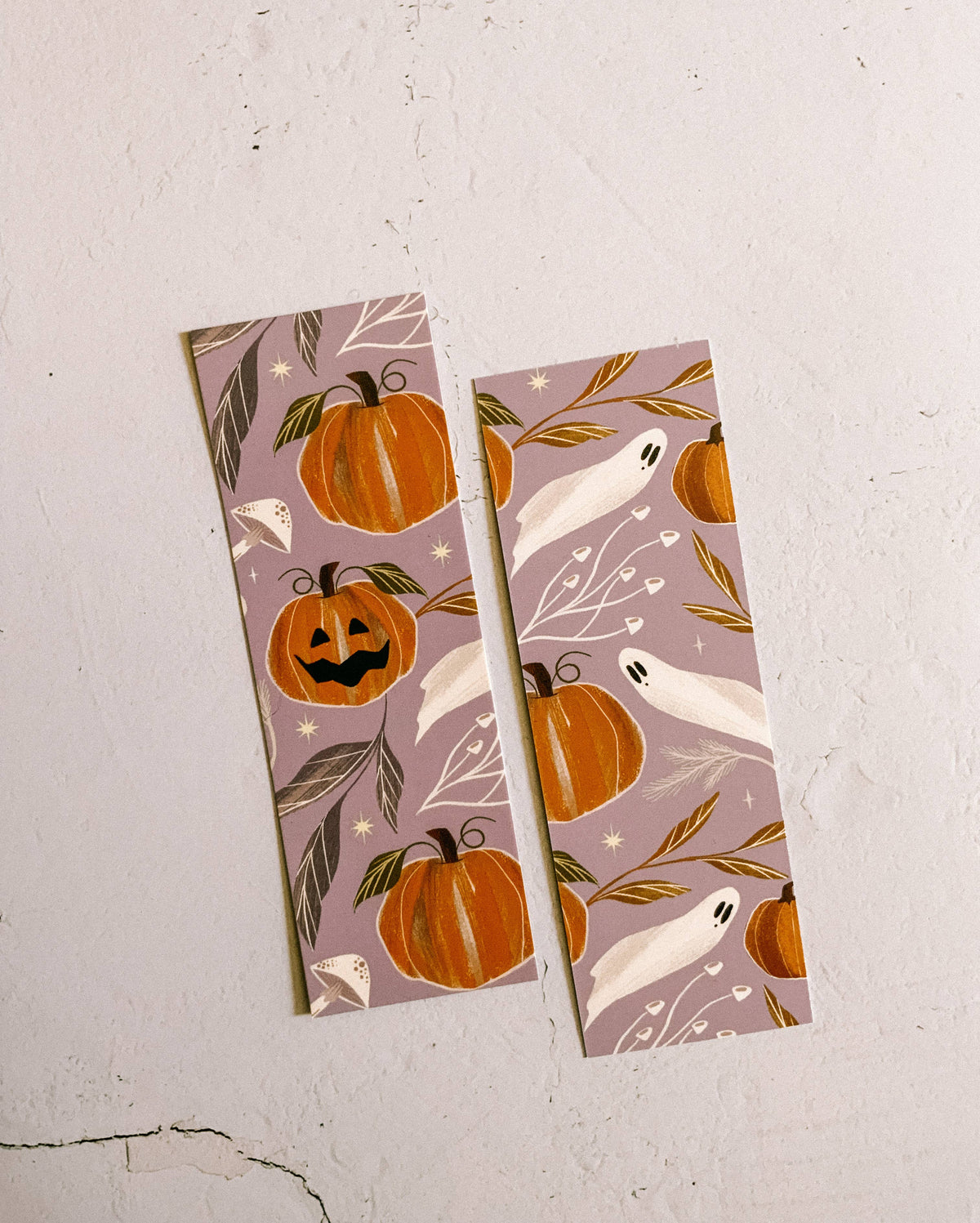Pumpkins & Ghosts Bookmark