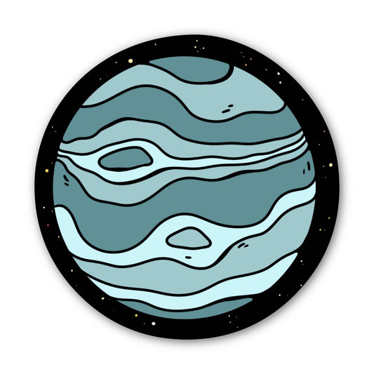 Neptune Planet Sticker