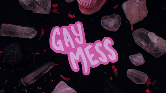 Gay Mess Sticker