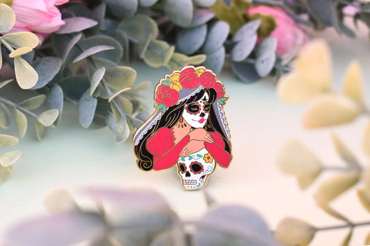 Dia de los Muertos Enamel Pin