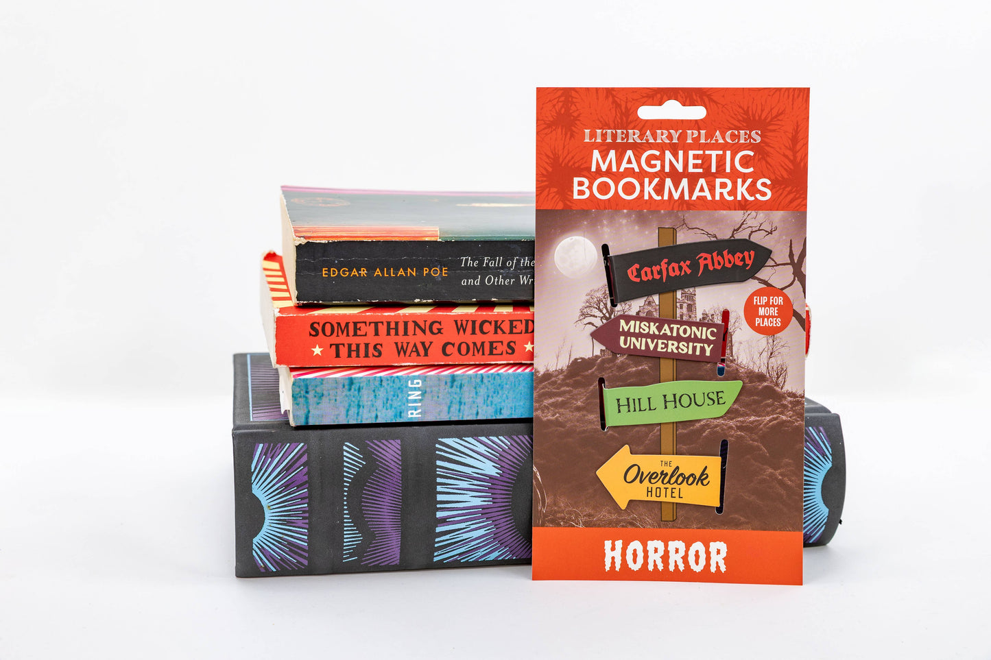 Horror Magnetic Bookmark Set