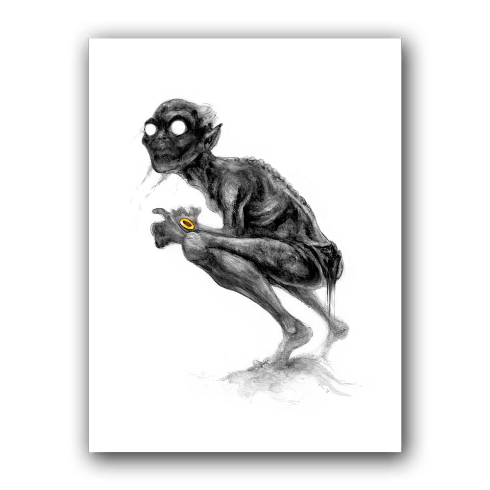 Gollum - Art Print