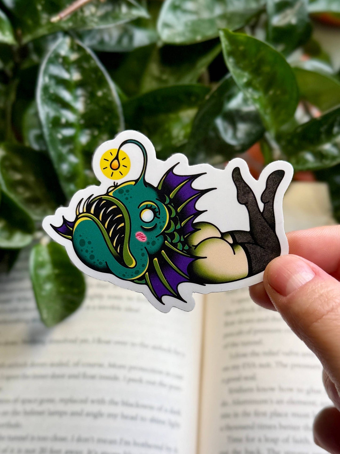 Reverse Mermaids, 3" Matte Vinyl Sticker