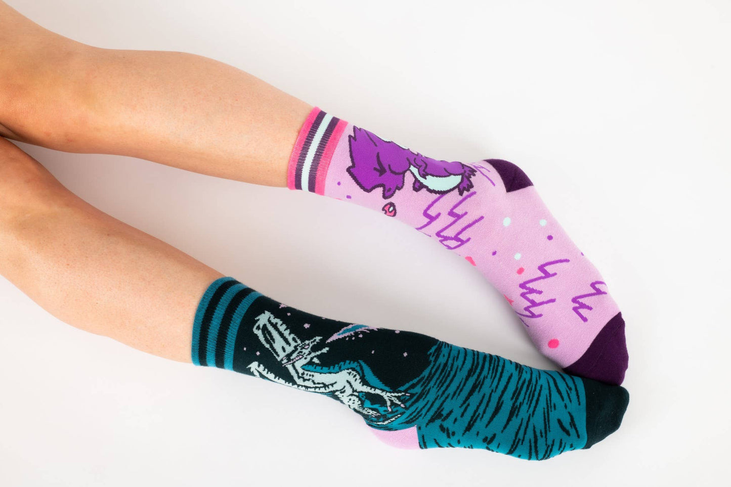 Evil AF Dragon Socks