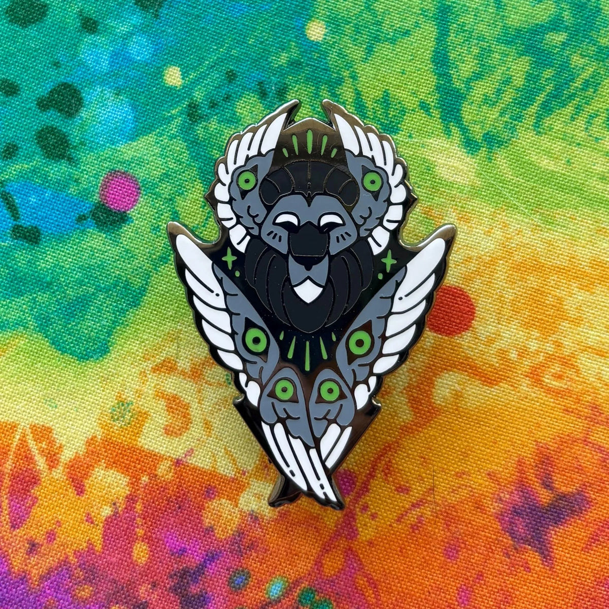 Demiromantic Angel Pin