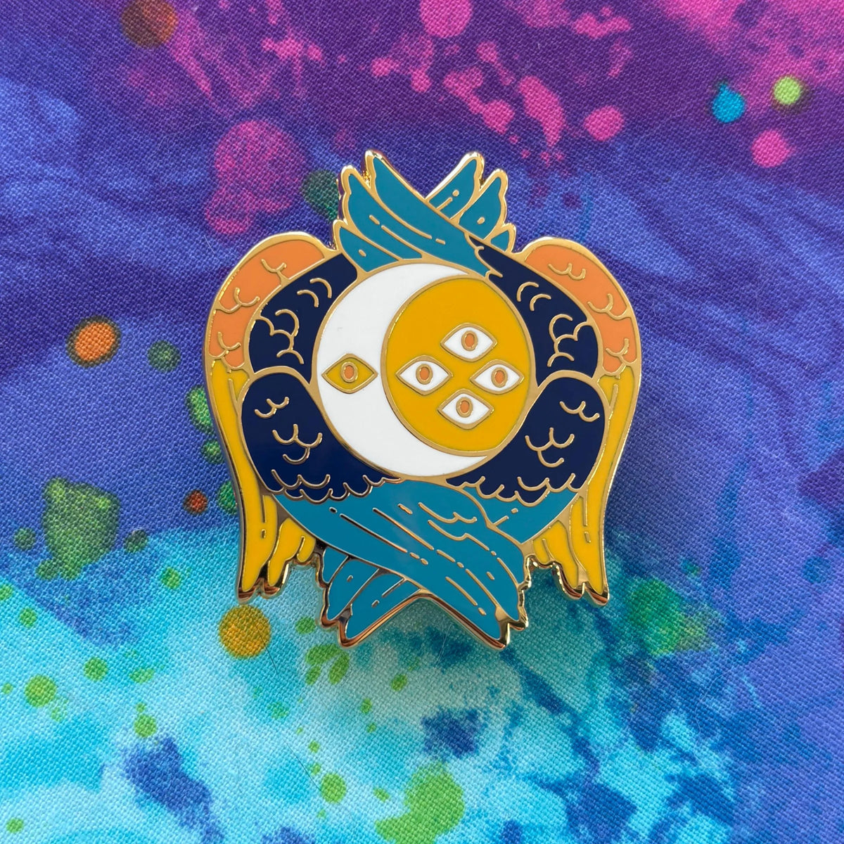 Aroace Angel Pin