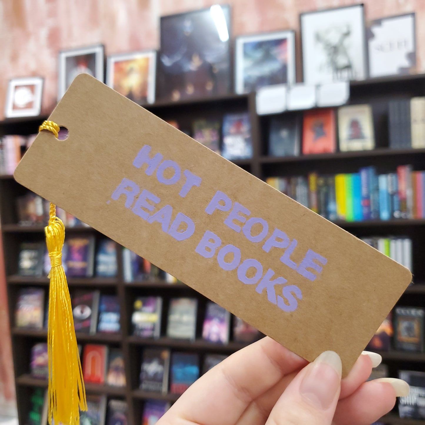Hot People Read Books - Bookmark