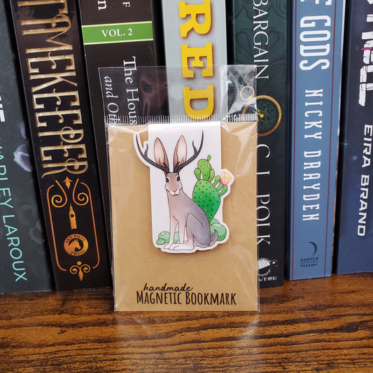 Jackalope - Magnetic Bookmark