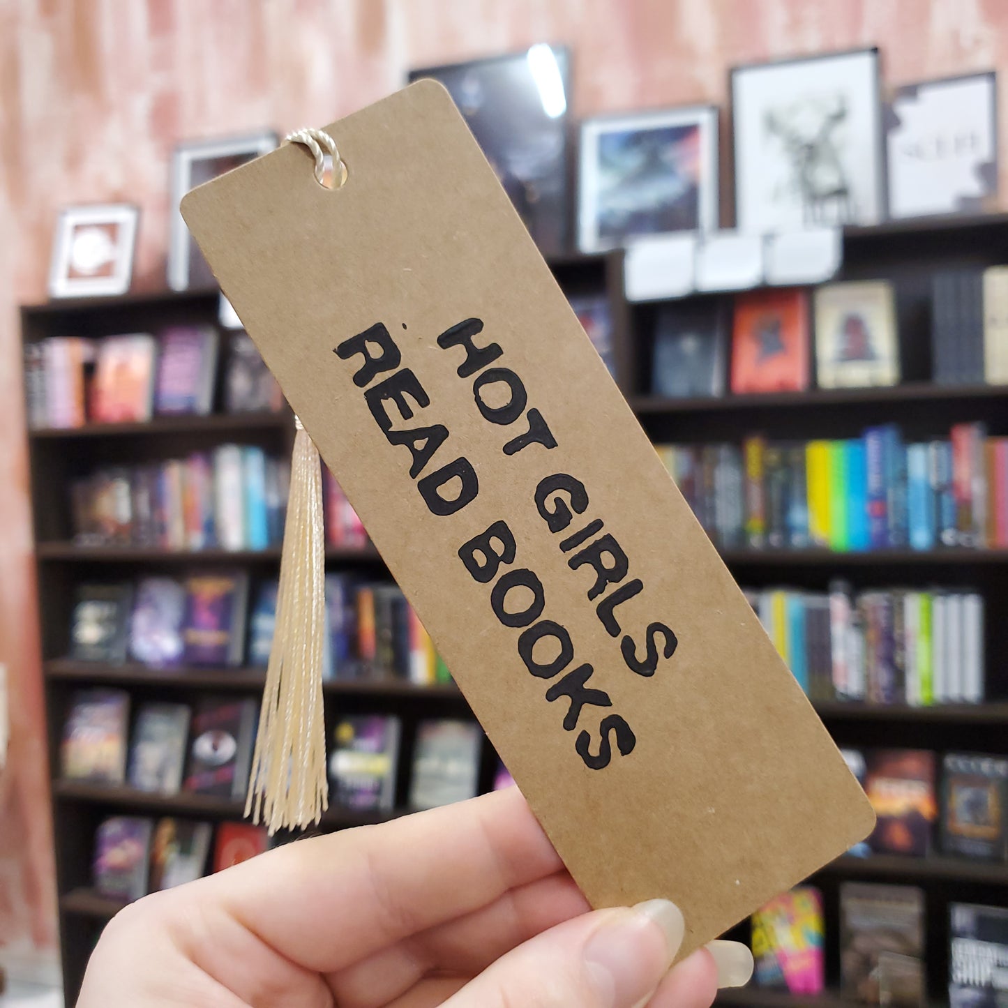 Hot Girls Read Books - Bookmark