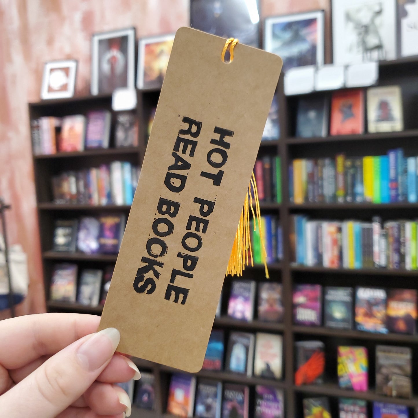 Hot People Read Books - Bookmark