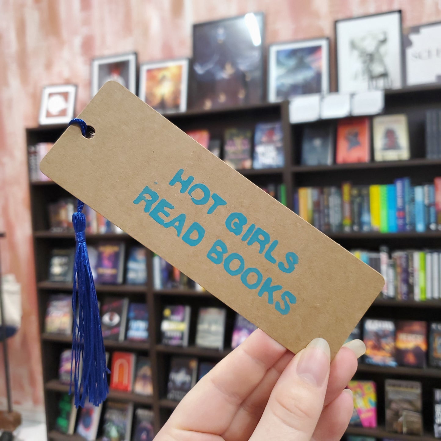 Hot Girls Read Books - Bookmark