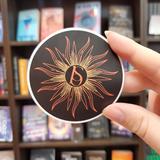 Bloodstone Logo Sticker - Sun Icon
