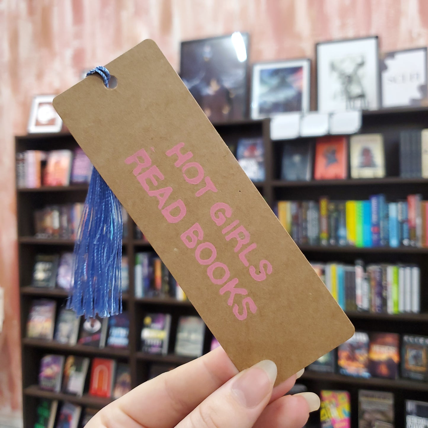 Hot Girls Read Books - Bookmark