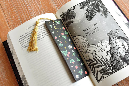 Strawberry Sparkles Bookmark